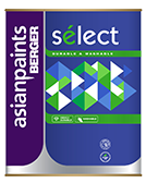 Select Eggshell Matt Emulsion Interior Wall Paint with Soft Matte Finish, Low VOC, Excellent Washability, and Superior Adhesion for Smooth Surfaces in Residential and Commercial Settings